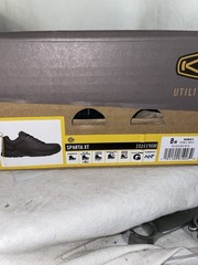 Keen Sparta XT Women’s Size 8M Safety Toe Work Shoes Slip Resistant Black/Black