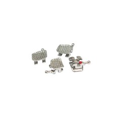 Dental Orthodontic Braces Brackets Mini Roth.022 Hook345/Arch Wire Nature