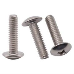 M4-0.7 x 12 mm 100 pcs Truss Head Machine Screws, Stainless Steel 304, Full T…