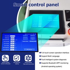 Handheld 1500W Fiber Laser Cleaning Machine Laser Remove Rust/Oil/Paint Cleaner