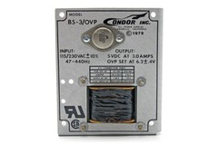 Vintage (1980) DC Power Supply (5 VDC at 3 AMPS), Condor Inc (#B5-3/OVP) – NEW