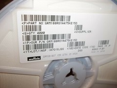 MURATA GRM188R6YA475KE15D CAPACITORS 475K QTY. 4000 PIECES (293-3)
