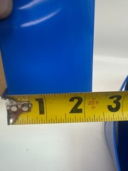 S22-004-PS10B1 Blue Plastic Pipe Sleeve 10Mil. Open Box – NEW Fast Ship