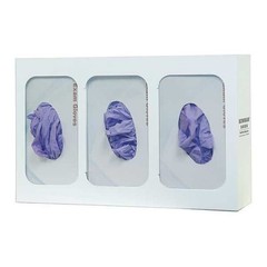 Bowman Dispensers Gl003-0413 Glove Dispenser, Steel, Holds (3) Boxes , White