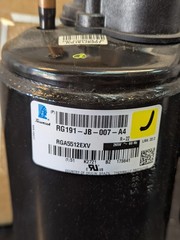 Tecumseh RGA5512EXV Rotary Compressor 1 HP MIN R22 265/1/60 Volt