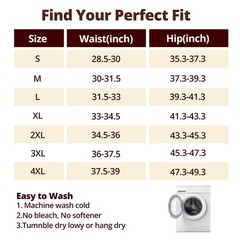 Jointown Incontinence Underwear For Women Washable High Absorbent Period