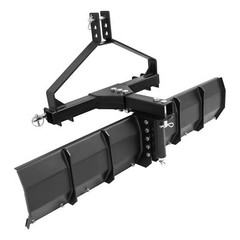 3 Point 52″ Width Rear Grading Blade Scraper Blade fits Category 0 1 Tractor