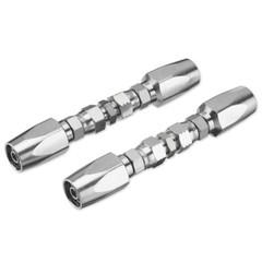 2x Hydraulic Hose Repair Kits – 1/2 ID 2-Wire Hose Reusable Field Repair Fitting