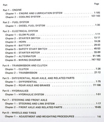 Ford 1700 Tractor Service Parts Operators Manual Owners Repair Catalog Set