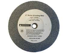 Pair of GRINDING WHEELS 6″x 3/4″ x 1/2″ arbor – FREE Shipping