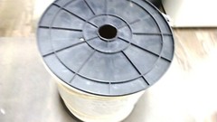 RG6U Quad Shield CCS 1000ft 95% Aluminum Braided 100% Aluminum Foil Cable CMR