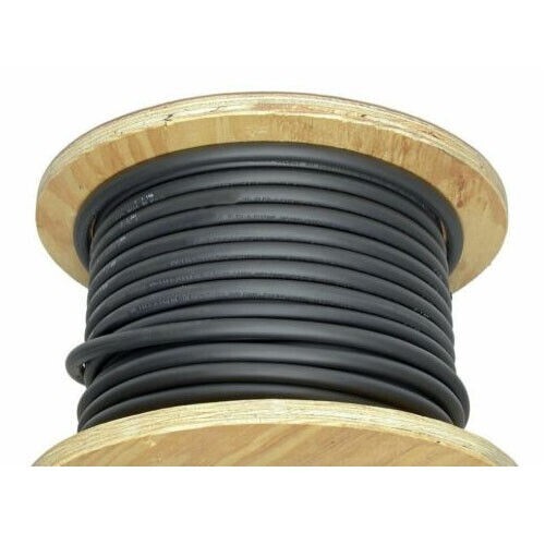 350 MCM Welding Cable Flexible Jacket Black 600V Lengths 10 Feet to 1000 Feet