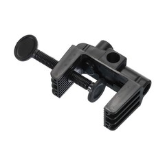 0.51″ Hole Dia. Plastic Universal C-Clamp Table Lamp Mic Arm Desk Clamp