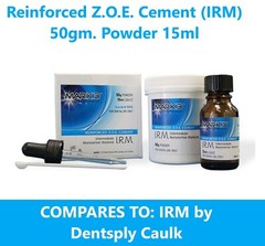 Dental IRM Reinforced ZOE Cement IRM Restorative 50g Powder 15mL Liquid #5370