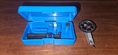 Brown & Sharpe 7031-5 Dial Test Indicator Swiss Made with Case and Original Box