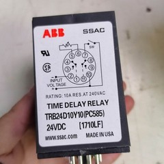 1PC New In Box ABB TRB24D10Y10 Time Delay Relay 24VDC-