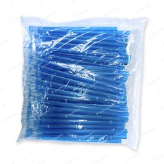 1000 (10 Bags) Blue Clear Dental Saliva Ejectors Ejector Disposable Suction Tips