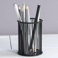 Metal Pen Holder Cup for Desk Makeup Brushes Pencil Holders Home Office