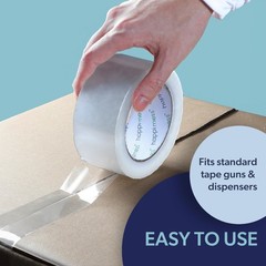 TAP2000A-6SET Otto Classic Heavy Duty 2 x 110 Yards Per Roll Packing Tape, Ul…
