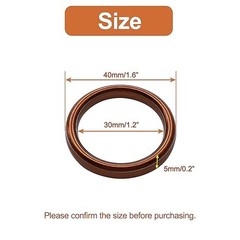 10Pcs Motorcycle Exhaust Crush Gasket for 150cc 200cc Pit Number of Items: 10