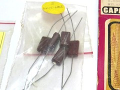 Capacitors – Various Mixed Values Assortment Grab Bag, New Old Stock – Read
