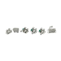 10 Kits Orthodontic Brackets 1st Molar Tubes Dental Braces Roth MBT 022 345 6-6