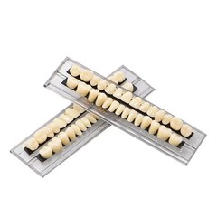 56 Pcs/2 Set (A2+A3) Dental Complete Resin Denture Teeth #23 Acrylic False Teeth