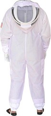 Heavyweight 3 Layer Bee Suit with Round Veil, Fencing Veil & Sting-Proof Gloves