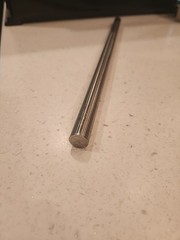 Grade 23 Titanium Round Rod .5312″ x 12.50″ Long 6AL4V-ELI