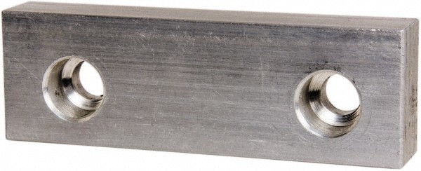 1 Pair Gibraltar Soft Aluminum Vise Jaws, Flat/No Step, 3/4″ Thick x 5″ Wide