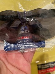 2 Pair Smith And Wesson Mini Eyewear Magnum 3G Safety Glasses