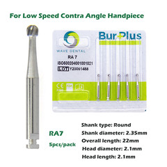 Wave Dental Surgical Burs Carbide Latch Low Speed Contra Angle Bur RA SURG 2 4 6