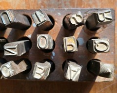 1/4″ & 3/8″ 71pc. Letter & Number Stamp Punch Sets Alloy Steel Metal