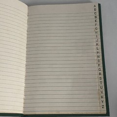 Cash Record S.E. LEDGER BOOK! NATIONAL BLANK BOOK CO. Eagle Line Vintage READ