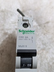 SCHNEIDER ELECTRIC MULTI 9 C60 2A 60-240V 10KA 50/60HZ