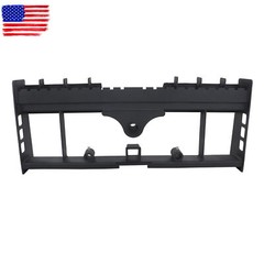 Heavy-Duty Skid Steer Pallet Fork Frame W/Receiver Hitch & Spear Sleeves 2500LBS