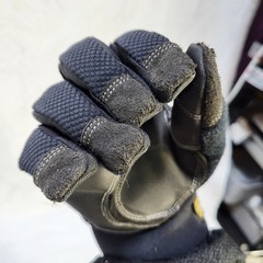 Youngstown Work Glove Waterproof Winter Plus Performance Insulated LG Black Grey