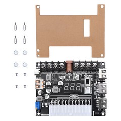 20/24Pin ATX Power Supply Breakout Board Adjustable Voltage Module / Case HOT