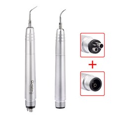 Dental Ultrasonic Air Perio Scaler Handpiece Hygienist 2 & 4-Holes 3 Tips