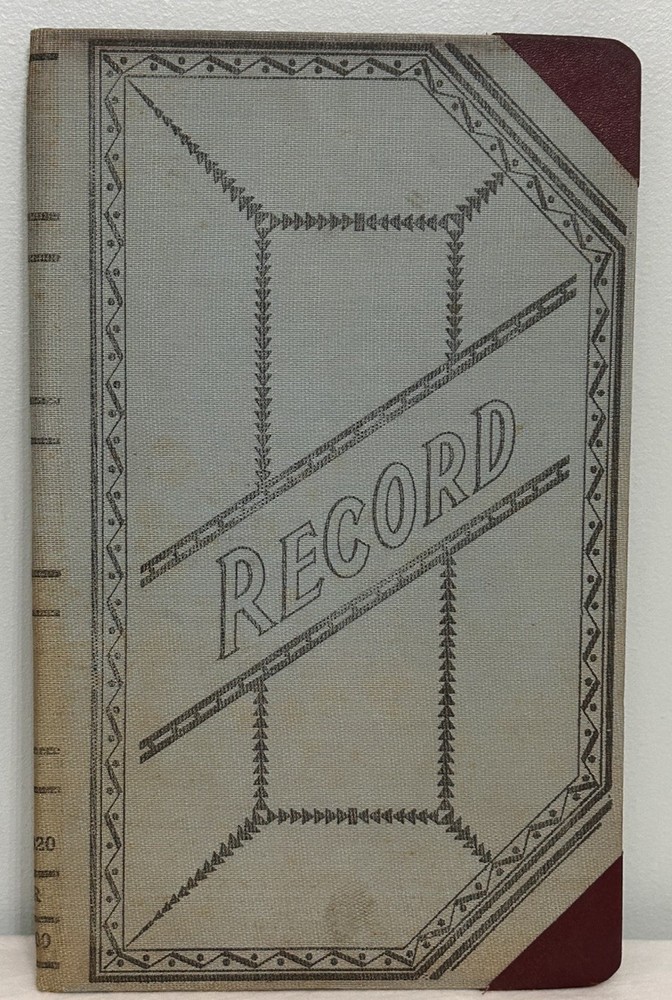 Vintage Boorum & Pease Record Book No. 1320 R Ledger Journal 100 Pages UNUSED