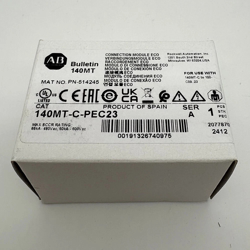 140MT-C-PEC23 New Allen Bradley 23A ECO Connecting-module