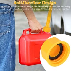 31X Gas Can Spout Kit Nozzle Vent Replacement For Plastic Gas Cans Old Style Cap