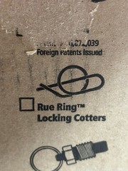 Pivot Point RUE-42 Rue Ring Locking Cotters for 1″ Shaft – Box of 765