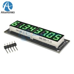 Digital 0.36″ inch 7-Segment 8-Digit LED Display 74HC595 Tube Module 5 Colors