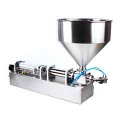 Paste Liquid Filling Machine Single Heads Pneumatic Sauce Cream Piston Filler US