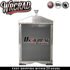 Aluminum Tractors Radiator+Cap for Ford 8N 9N 2N # 86551430 AR2018 8N8005