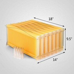 7 Auto Flow Honey Hive Beehive Frames for Auto Cedarwood Beekeeping Brood Boxes