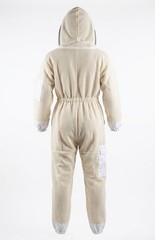 BEEKEEPING SUIT , Unisex 3 Layers Ventilated White – MEDIUM SIZE