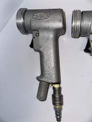 Lot of 4 Used Flux F416 Explosion-Proof Air Motor/Drum Pump Motor (all working)