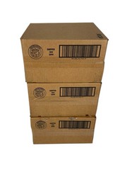 6″ x 4 3/4″ x 4 3/4″ eBay Branded 75 Boxes Brown